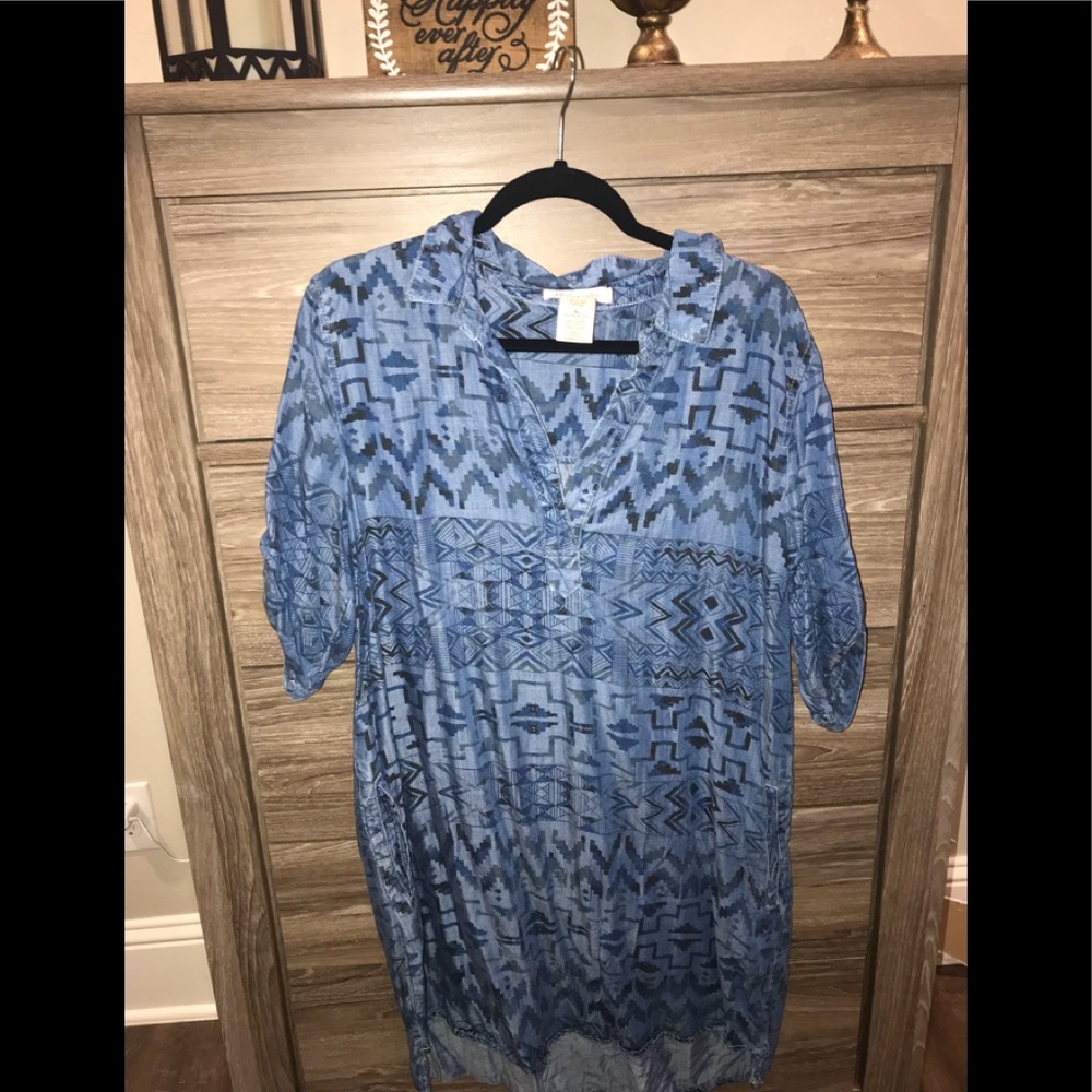 Denim dress